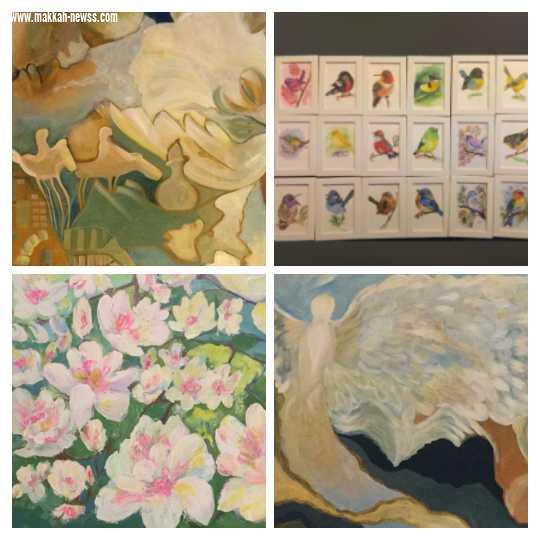 التشكيلية كفاح ابراهيم بارجاء امنيتي توظيف الفن في كل مجالات الصناعة والرقي بالفن وتوصيله لكل أفراد المجتمع 